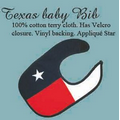 Texas Baby Bib